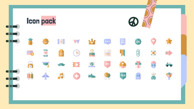 Cute Pastel Notebook – Soft Pink & Mint Cover