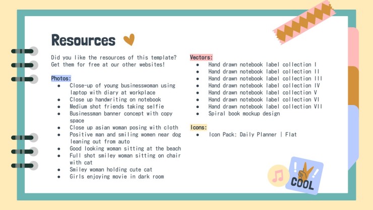 Adorable Pastel Notebook