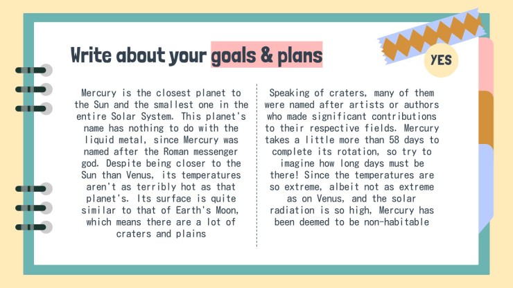 Cute Pastel Notebook